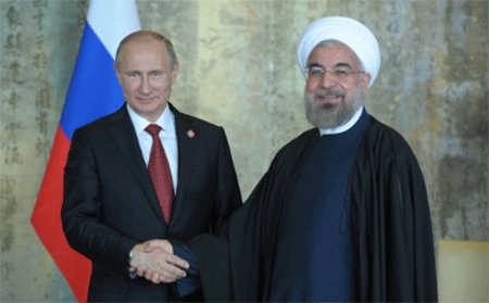 Vladimur Putin con su homólogo iraní Hasan Rohani Putin se reunirá con el líder supremo de Irán, Ali Jamenei
